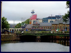 Göta Canal towards Lilla Bommen and Drottningtorget